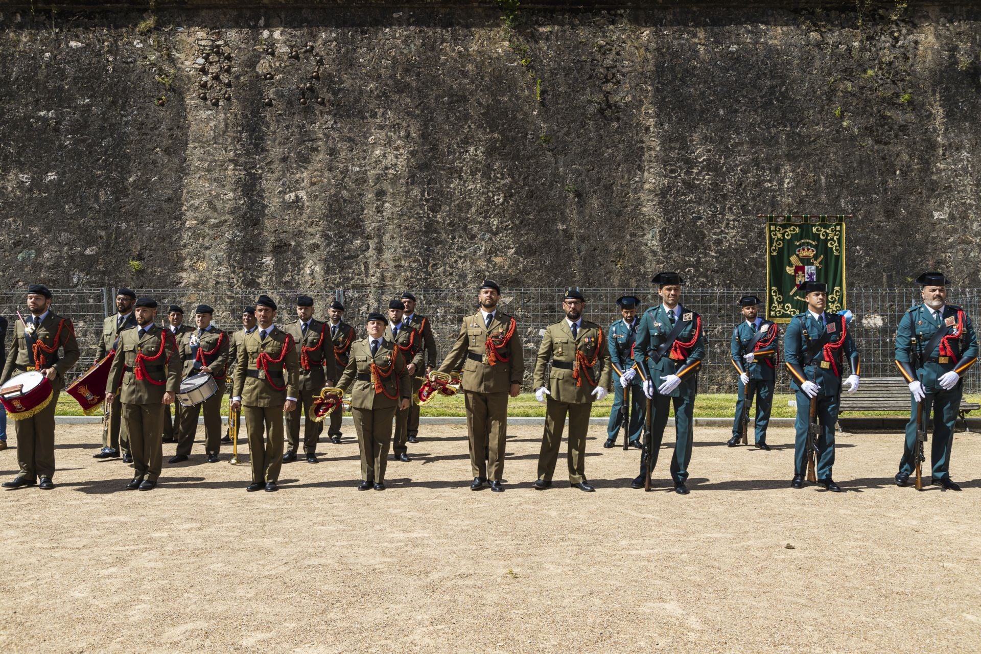 Así ha sido el acto con el que la Guardia Civil ha celebrado el 181 aniversario de su fundación
