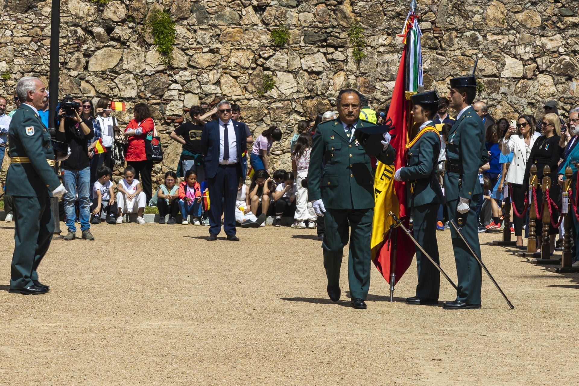 Así ha sido el acto con el que la Guardia Civil ha celebrado el 181 aniversario de su fundación