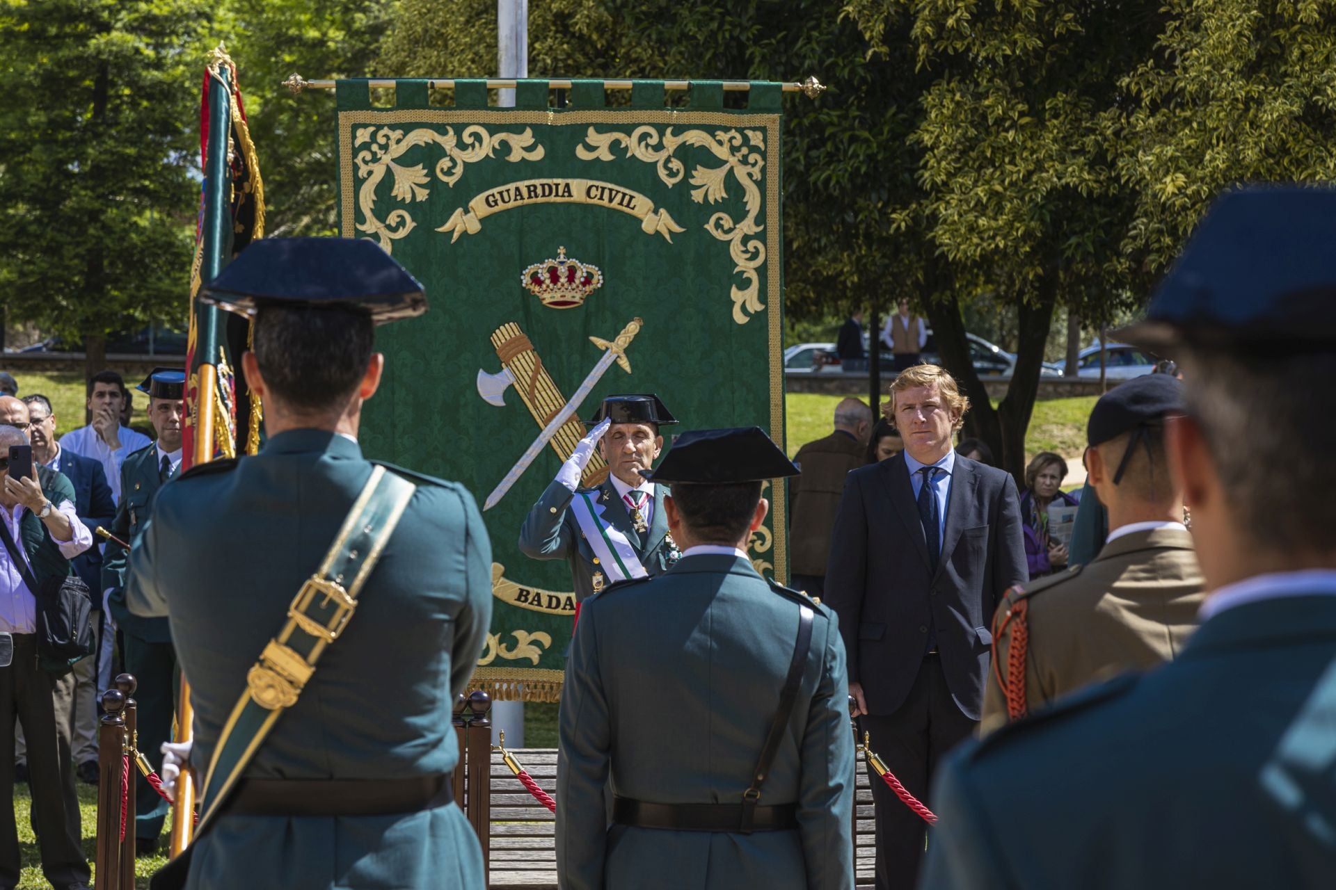 Así ha sido el acto con el que la Guardia Civil ha celebrado el 181 aniversario de su fundación
