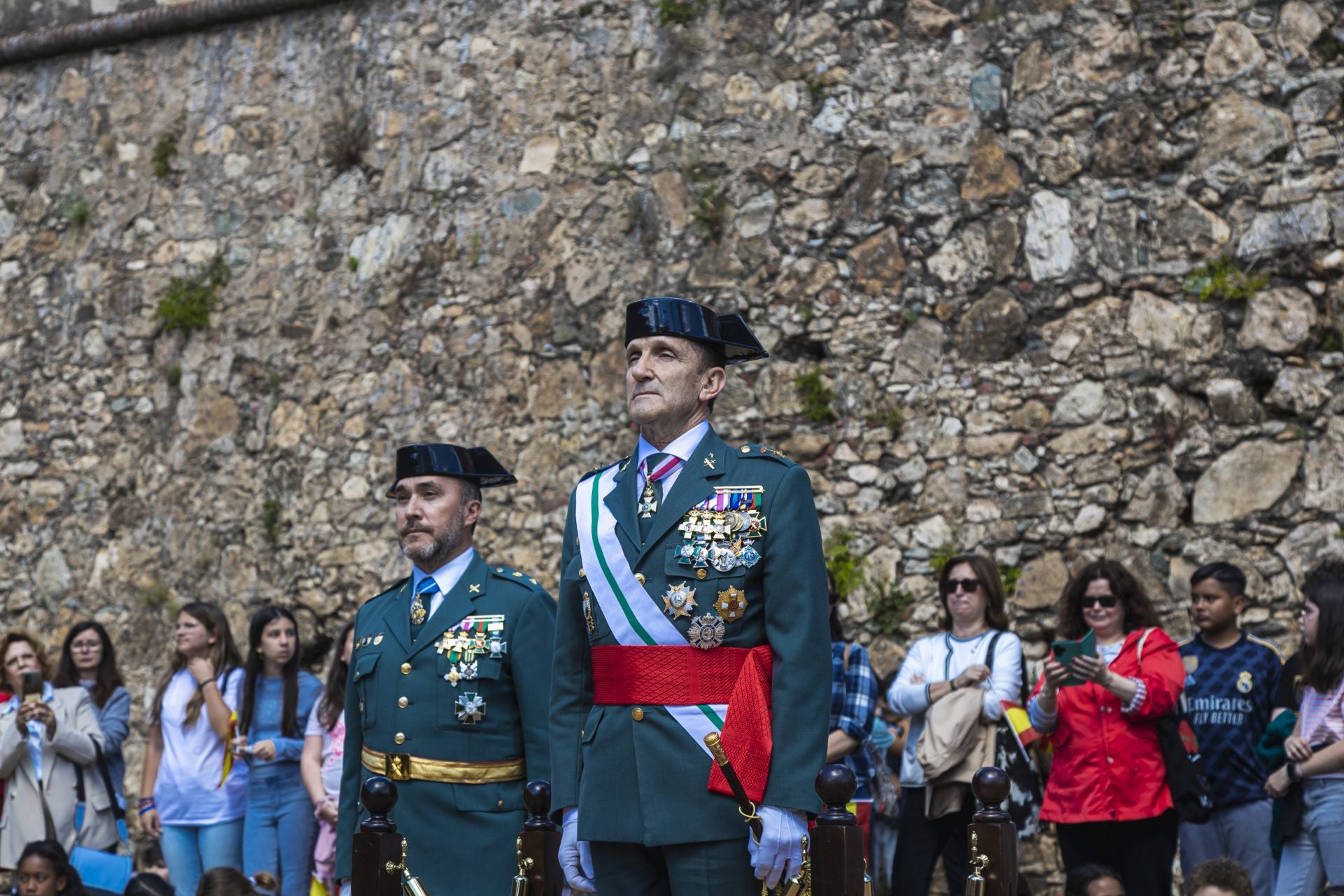 Así ha sido el acto con el que la Guardia Civil ha celebrado el 181 aniversario de su fundación