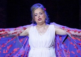 Emma Ozores interpreta 'El regalo de Zeus' este sábado en Valencia de Alcántara