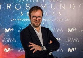 Javier Sierra estará hoy en la Feria del Libro de Badajoz.