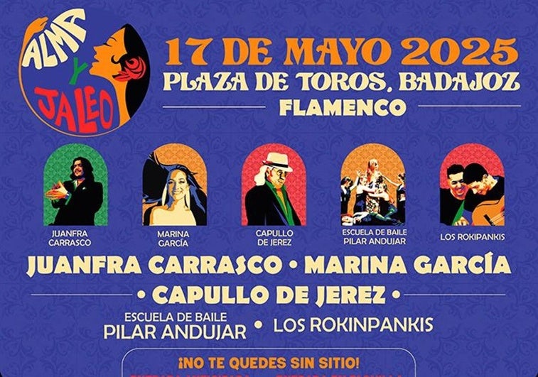 El Festival Alma y Jaleo se cancela por segunda vez en Badajoz