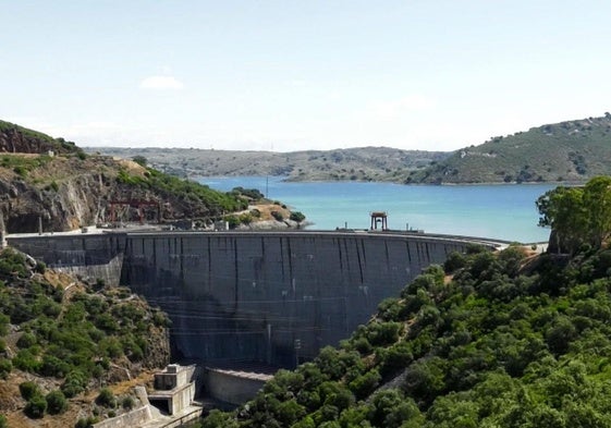 Embalse de Valdecañas, en la provincia de Cáceres.