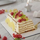 Postre en 5 minutos de galletas con leche condensada