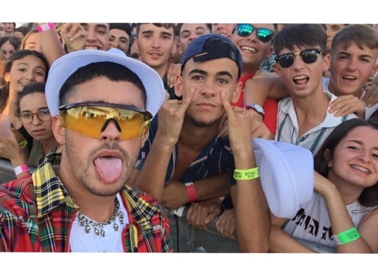 La intrahistoria de cuando Bad Bunny dio un concierto en Puebla de la Calzada: «No lo creíamos»