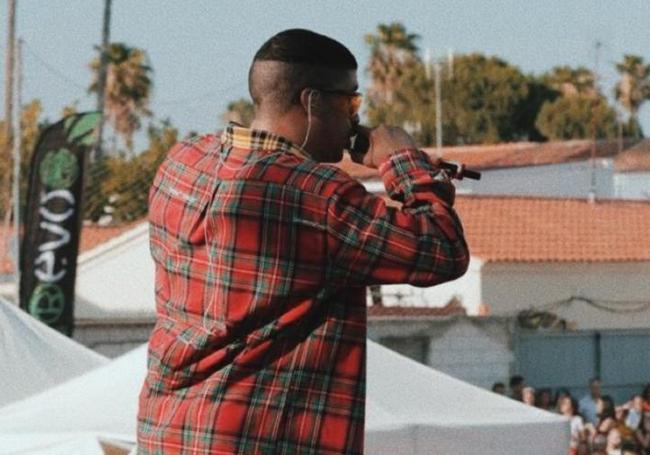 Concierto de Bad Bunny en Puebla de la Calzada en 2018.