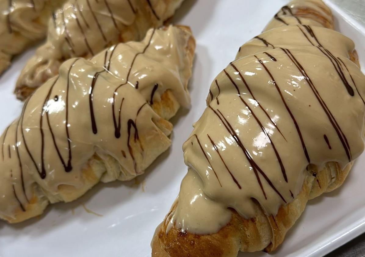 Imagen principal - Croissants de José Luis Delgado. Tradicionales, pero a la última.