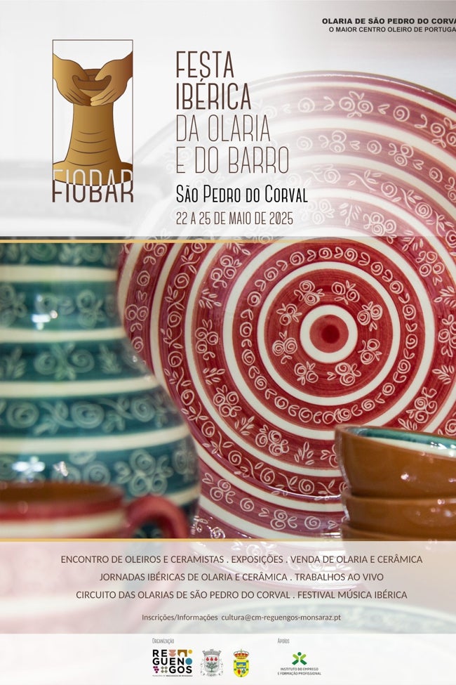 Cartel anunciador de la Feria del Barro, que este año se celebra en el portugués San Pedro do Corval.