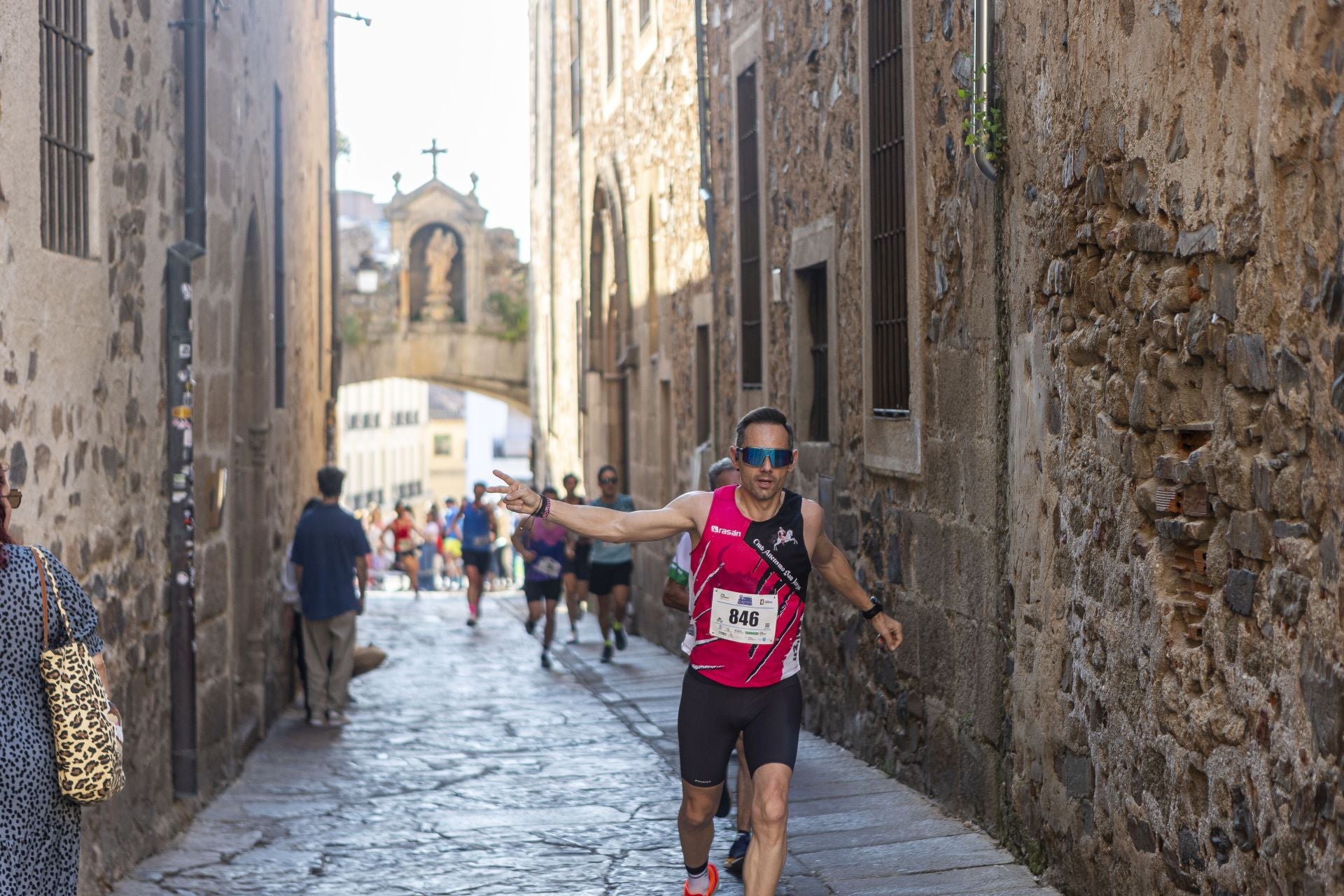Las mejores fotos de la media maratón de Cáceres con récord de participación