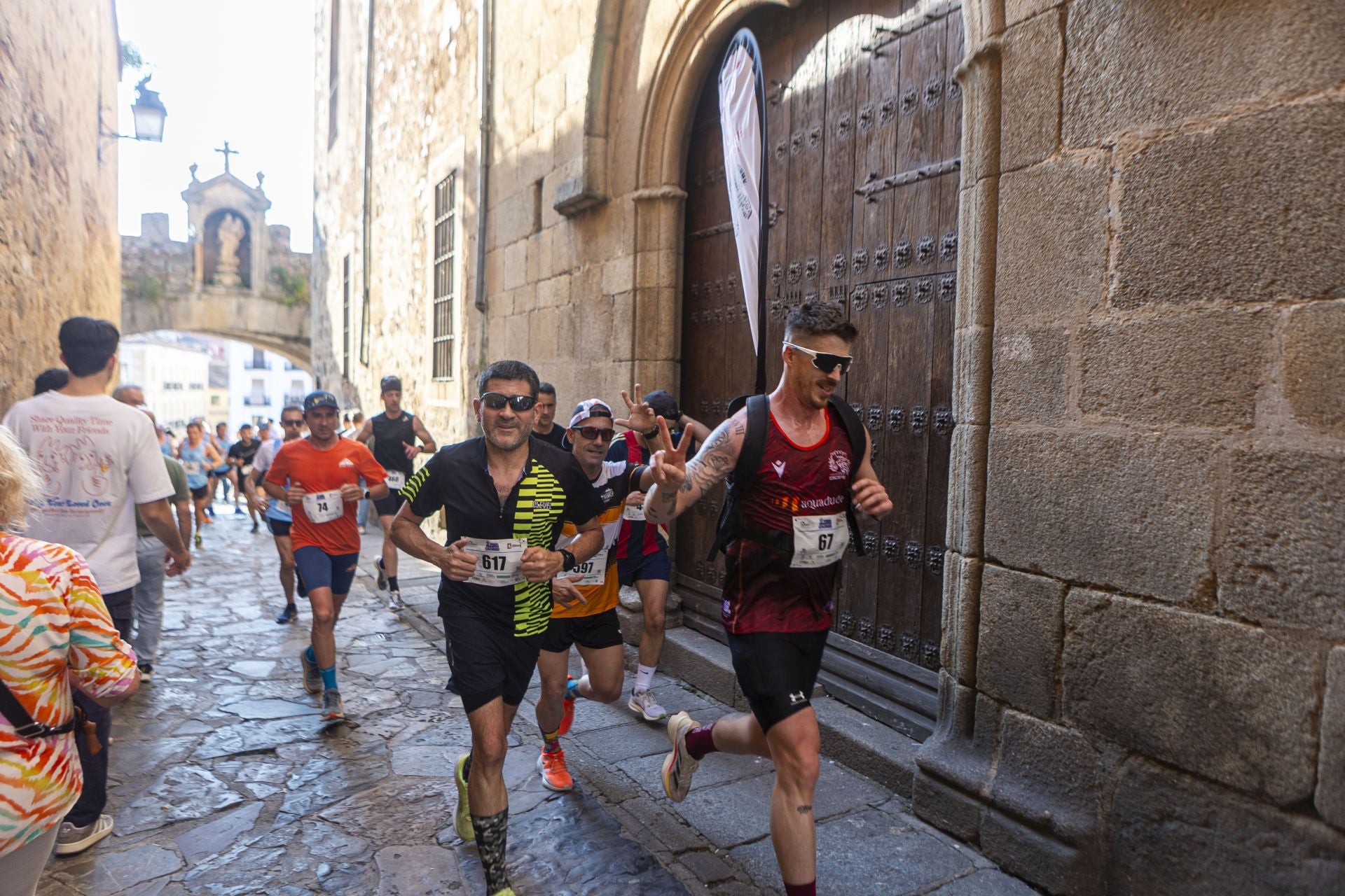 Las mejores fotos de la media maratón de Cáceres con récord de participación