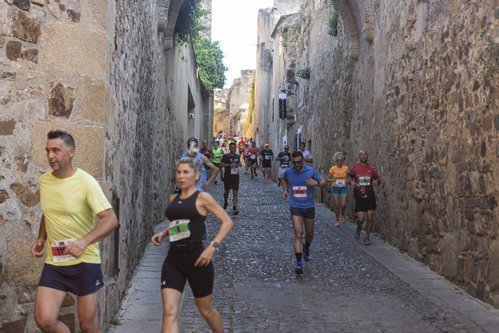 Las mejores fotos de la media maratón de Cáceres con récord de participación