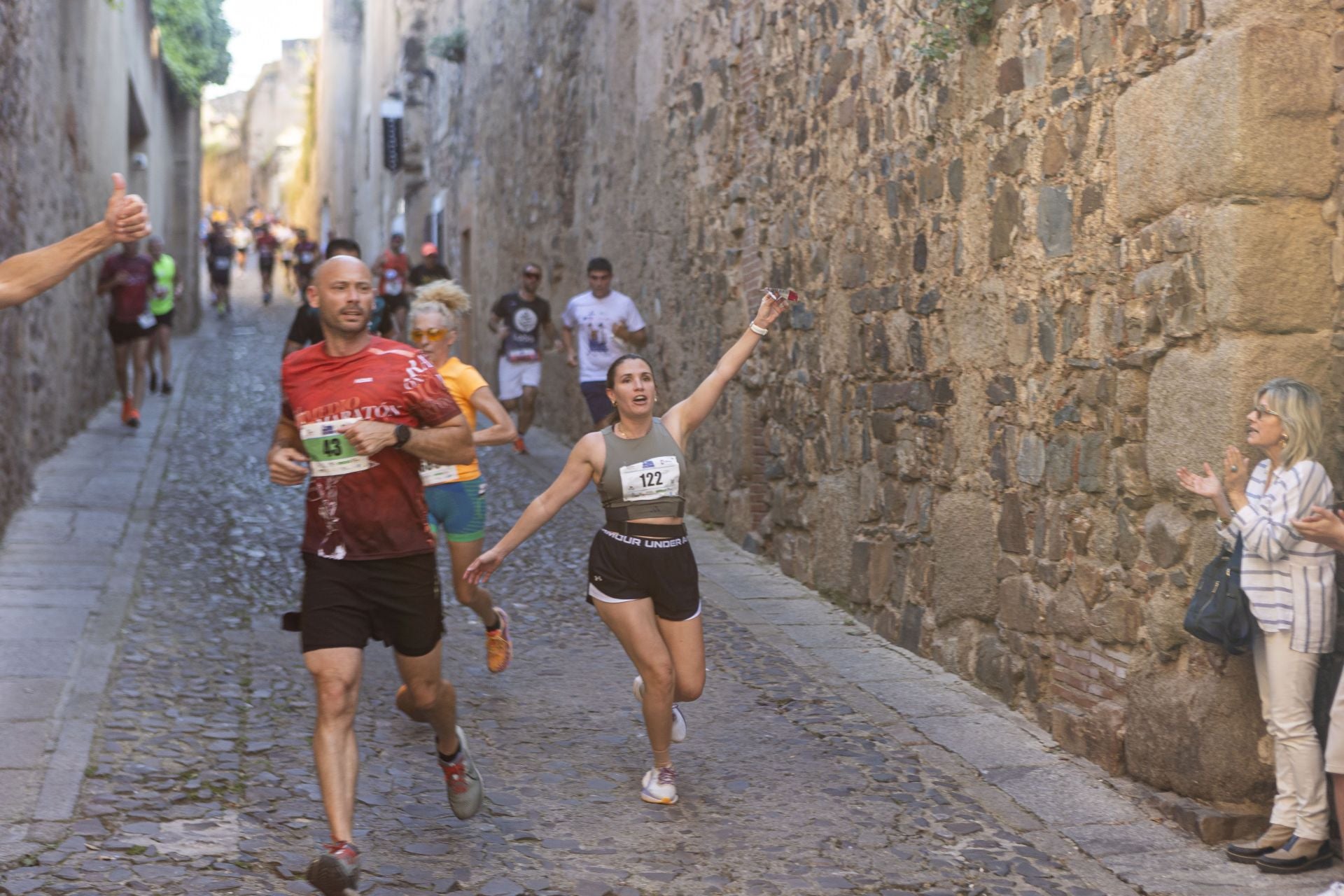 Las mejores fotos de la media maratón de Cáceres con récord de participación