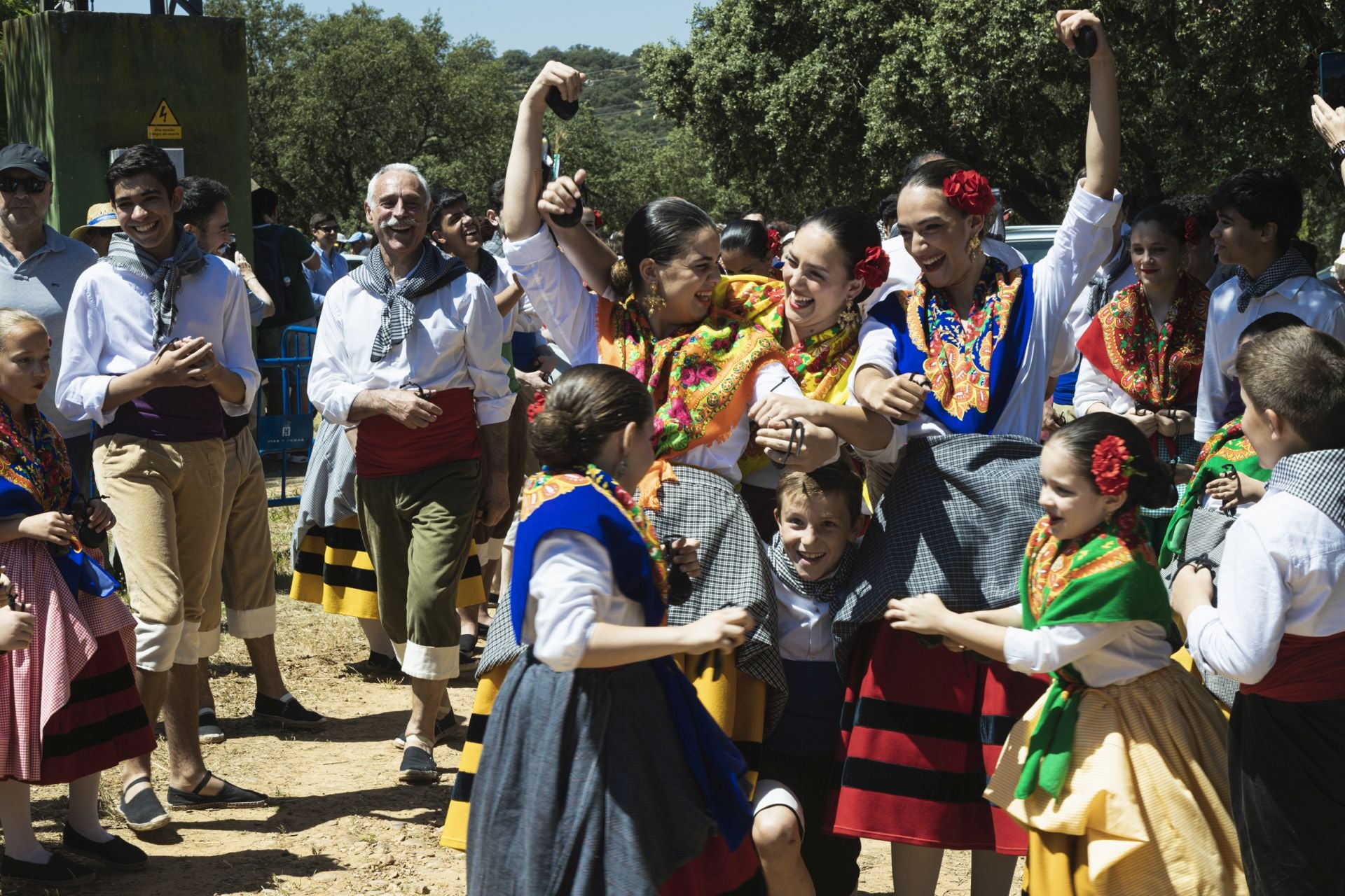 Las mejores imágenes de la romería de San Isidro en Badajoz
