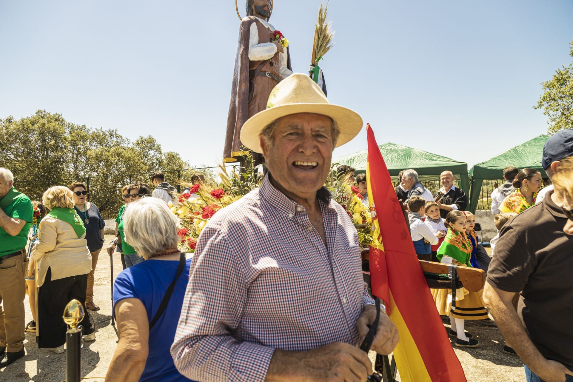 Las mejores imágenes de la romería de San Isidro en Badajoz