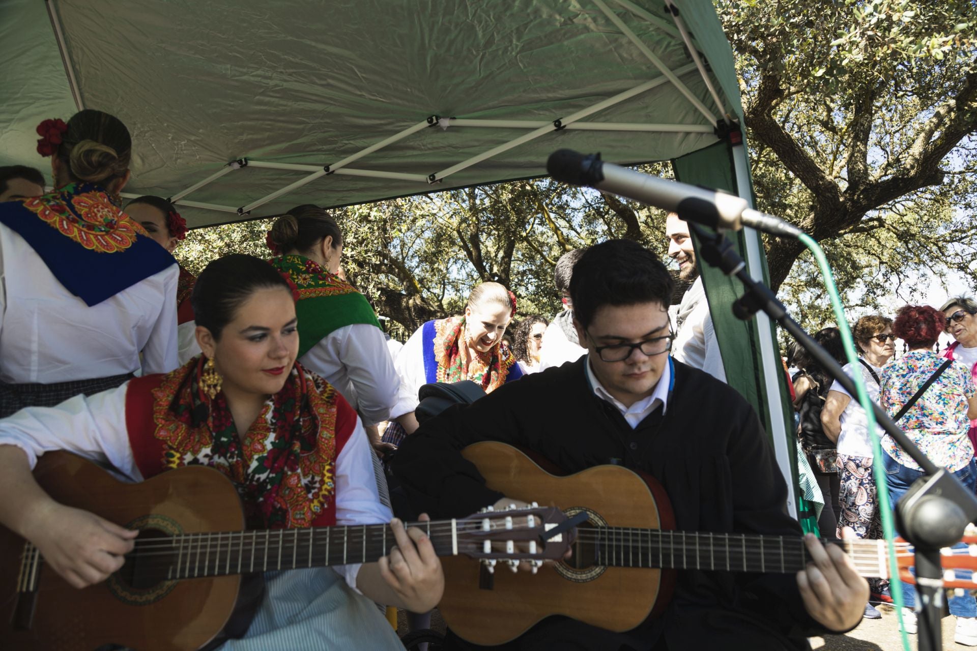Las mejores imágenes de la romería de San Isidro en Badajoz