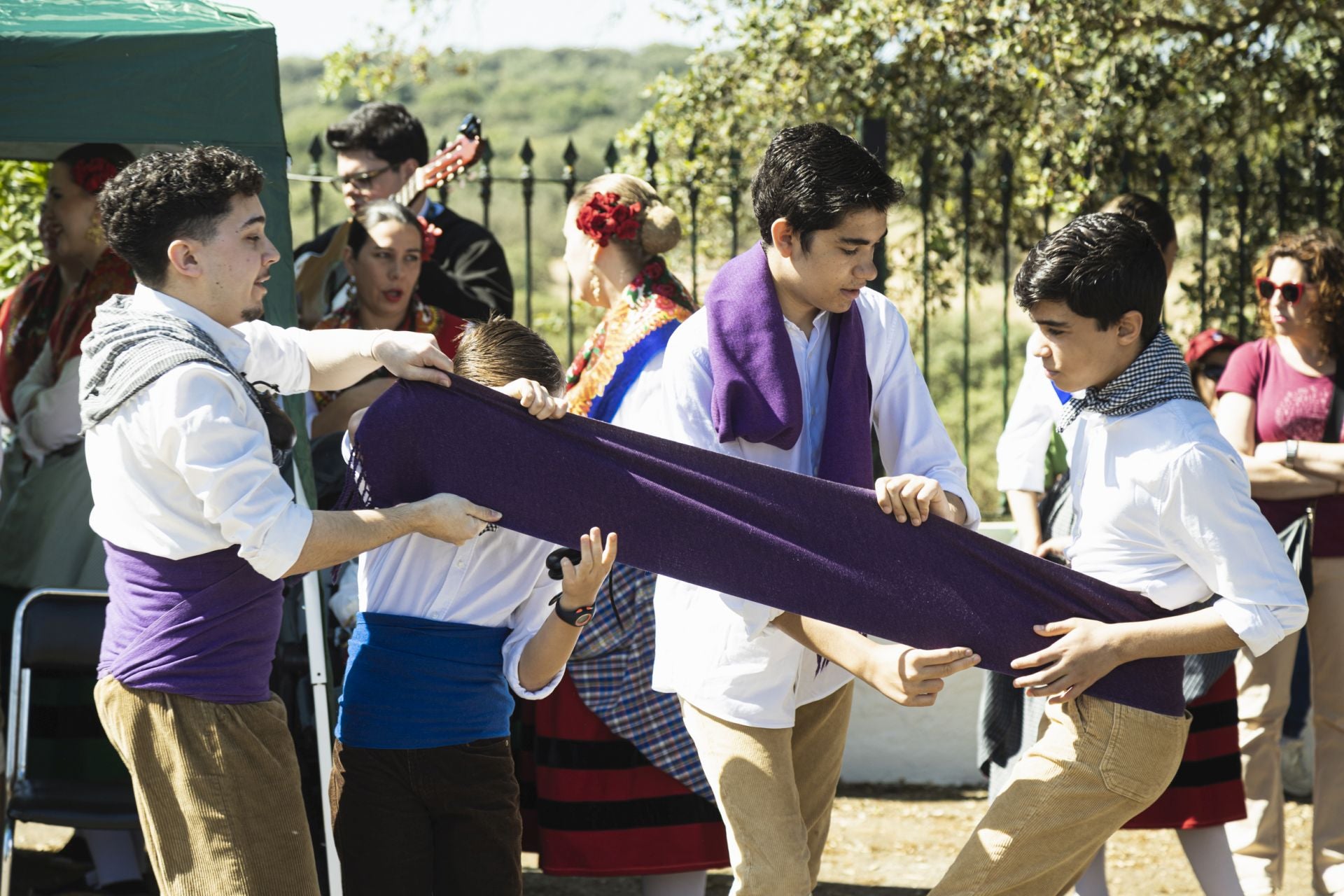 Las mejores imágenes de la romería de San Isidro en Badajoz