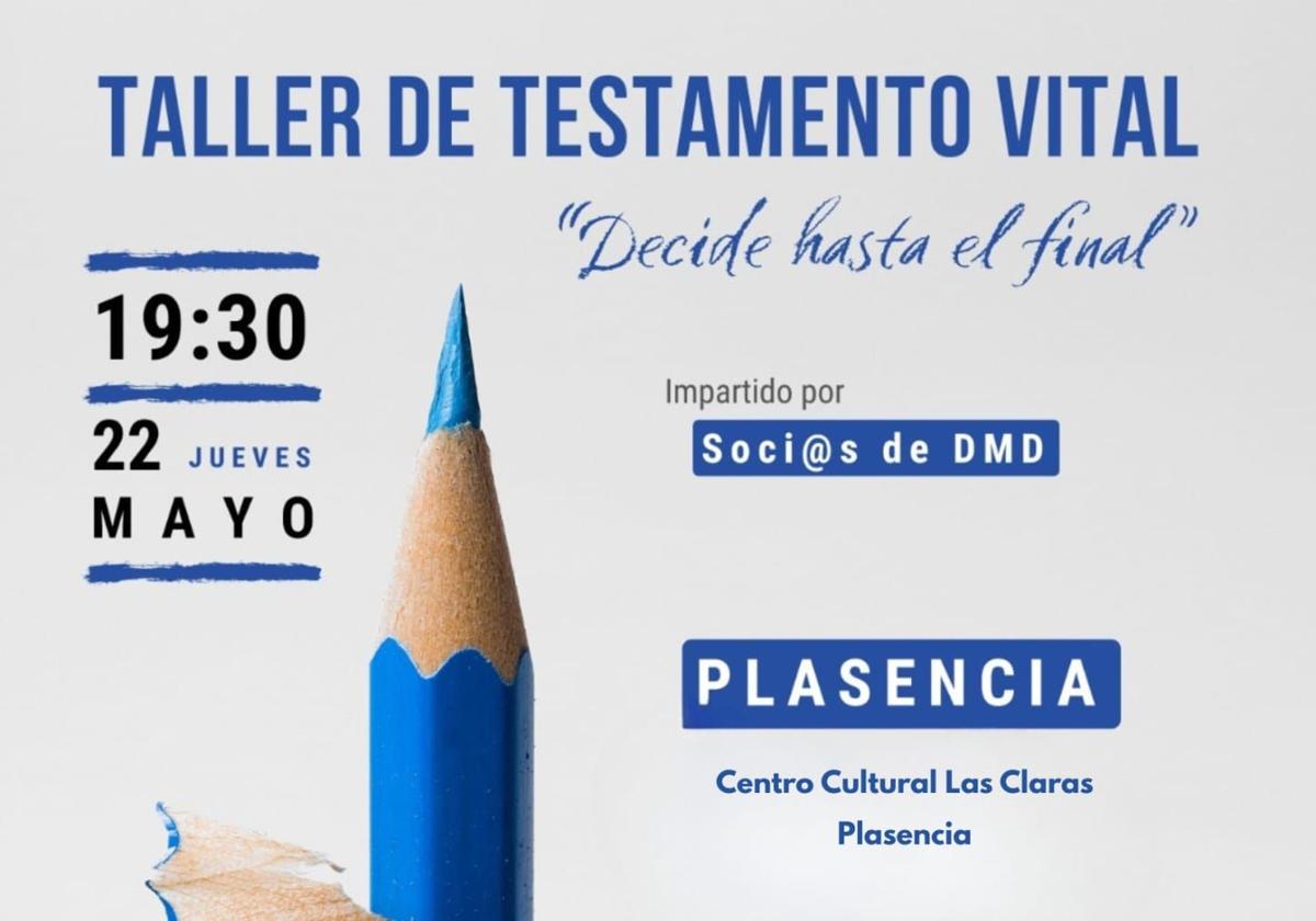 Polémica por el cambio de ubicación de un taller sobre el testamento vital