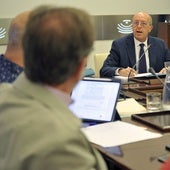 Domingo Expósito, director general de Función Pública, en una anterior comparecencia en la Asamblea.
