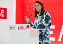 Isabel Gil Rosiña, portavoz del PSOE extremeño.