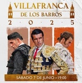 Talavante, Emilio de Justo y El Payo, cartel para el 7 junio en Villafranca de los Barros