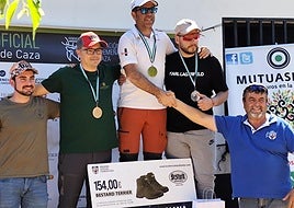 Raúl Ardila se impone en el Campeonato Provincial de Badajoz de Recorridos de Caza