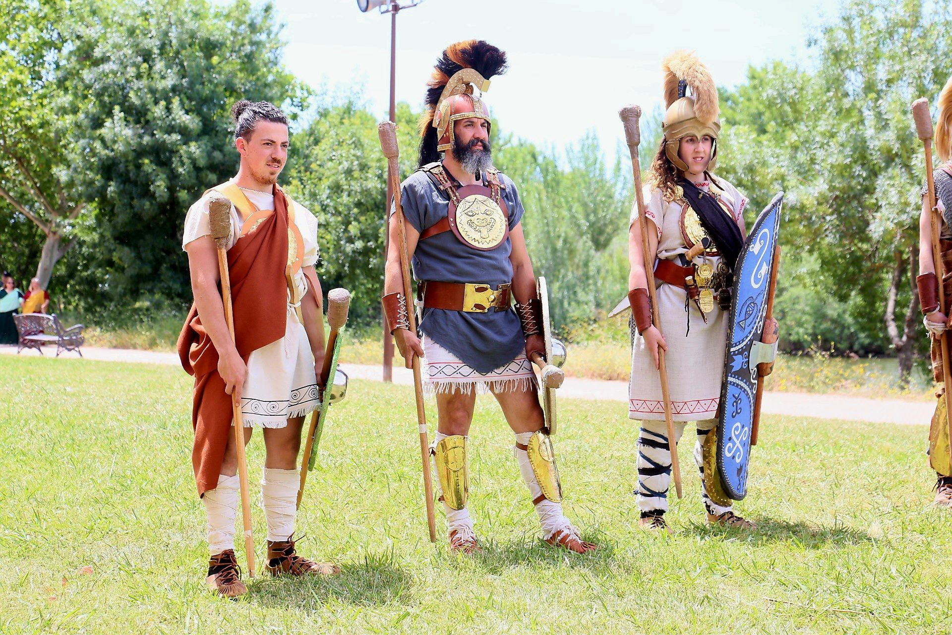 Fotos | Entrenamiento de gladiadores en Emerita Lvdica