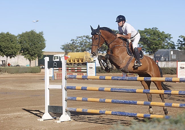 Este viernes ha comenzado el concurso de saltos en el Hípico.