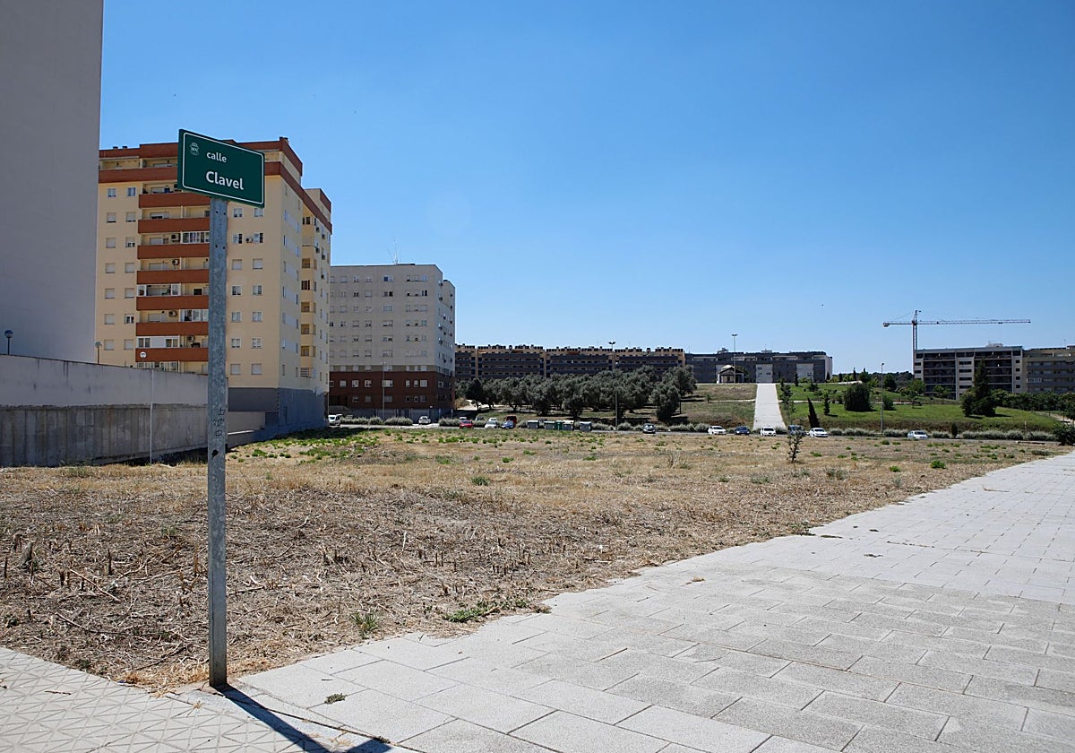 Construcción de viviendas protegidas en la zona del Junquillo en Cáceres.