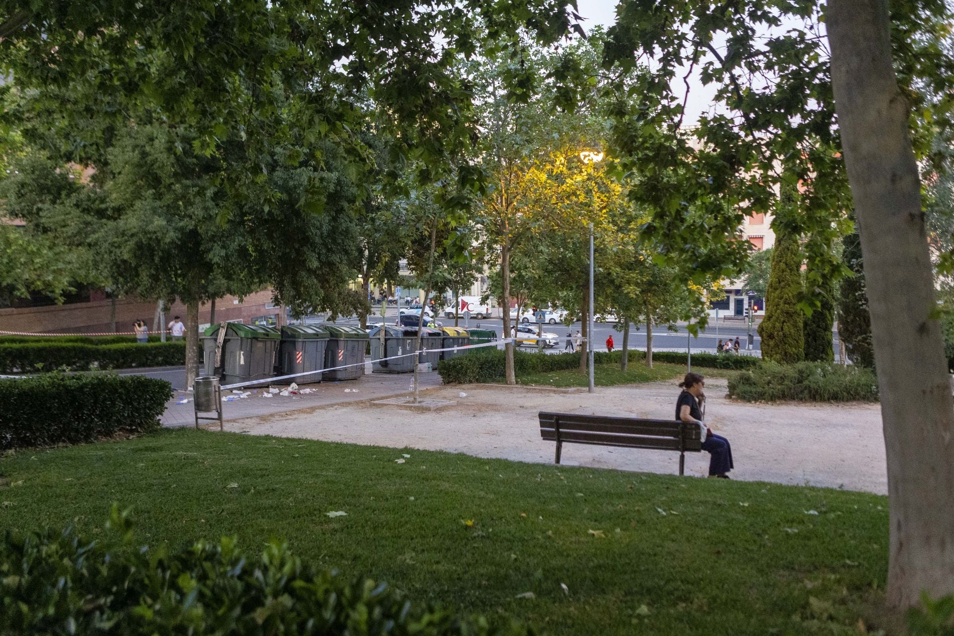 Dispositivo policial en Cáceres tras la muerte de un joven de 18 años en una pelea