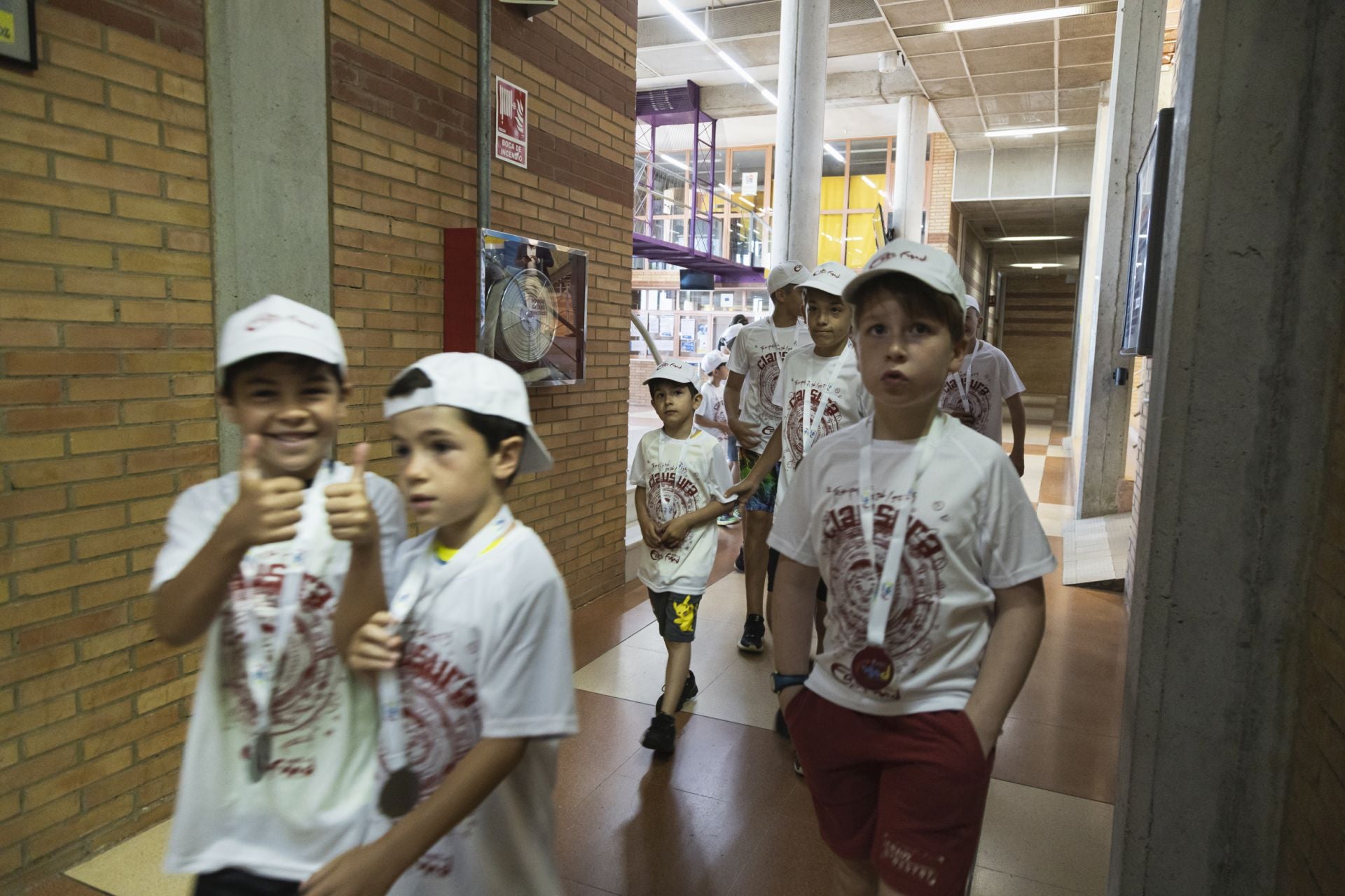 La clausura de las escuelas deportivas de la FMD, en imágenes