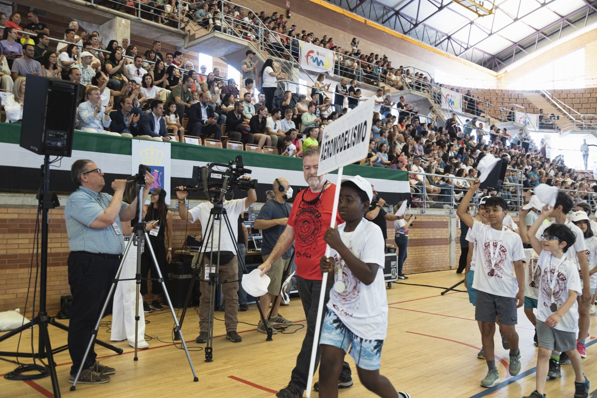 La clausura de las escuelas deportivas de la FMD, en imágenes