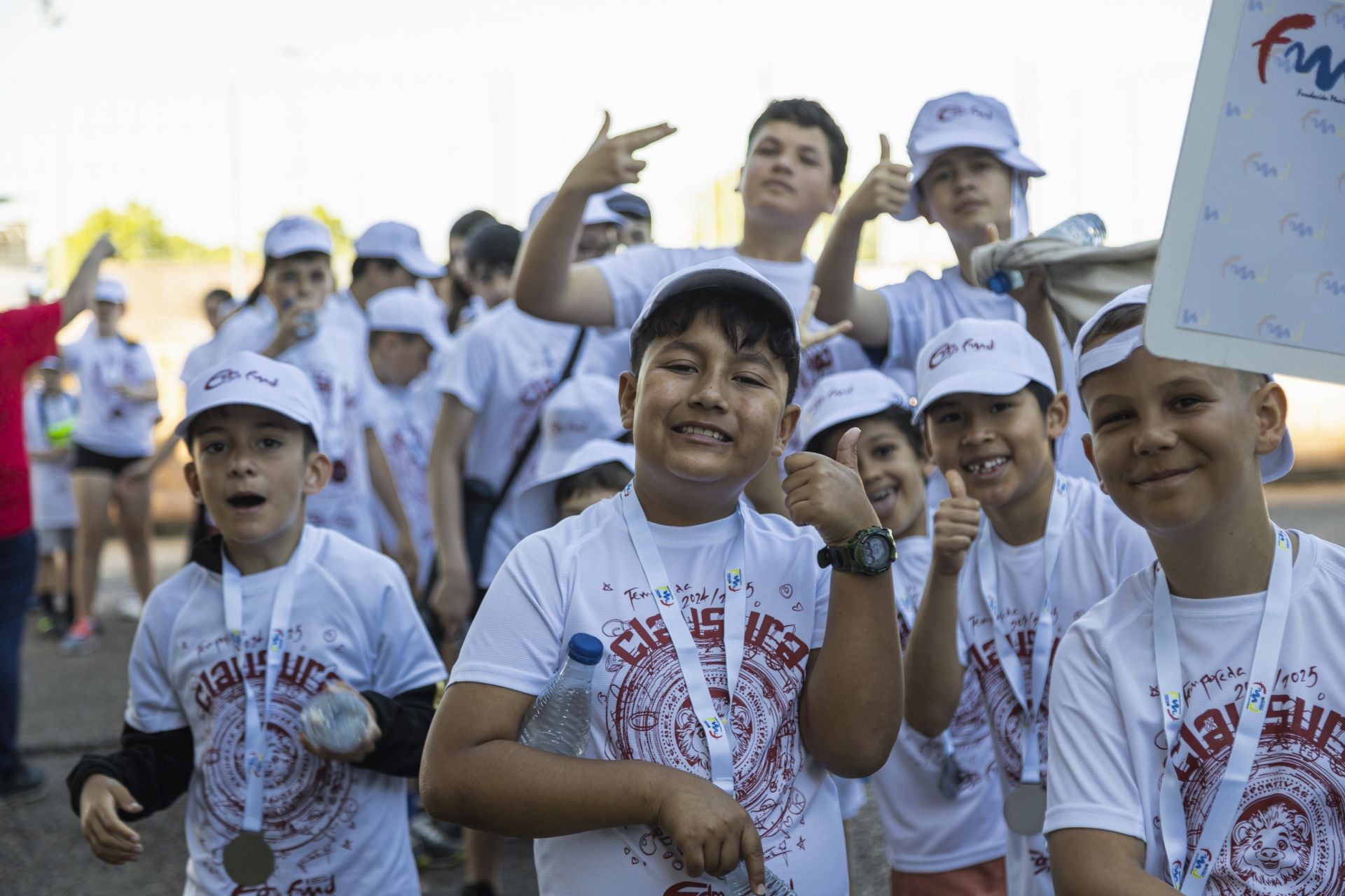 La clausura de las escuelas deportivas de la FMD, en imágenes