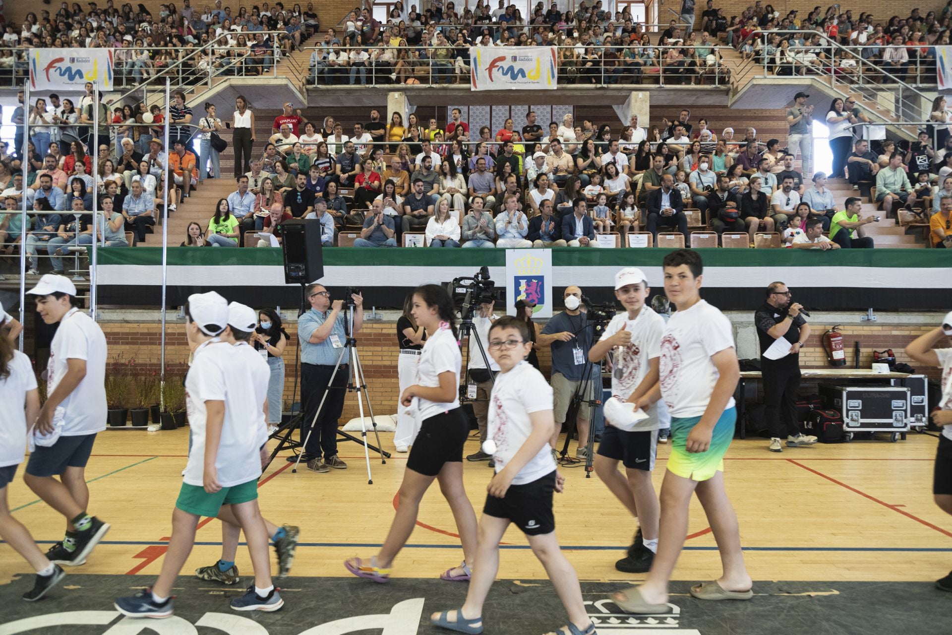La clausura de las escuelas deportivas de la FMD, en imágenes