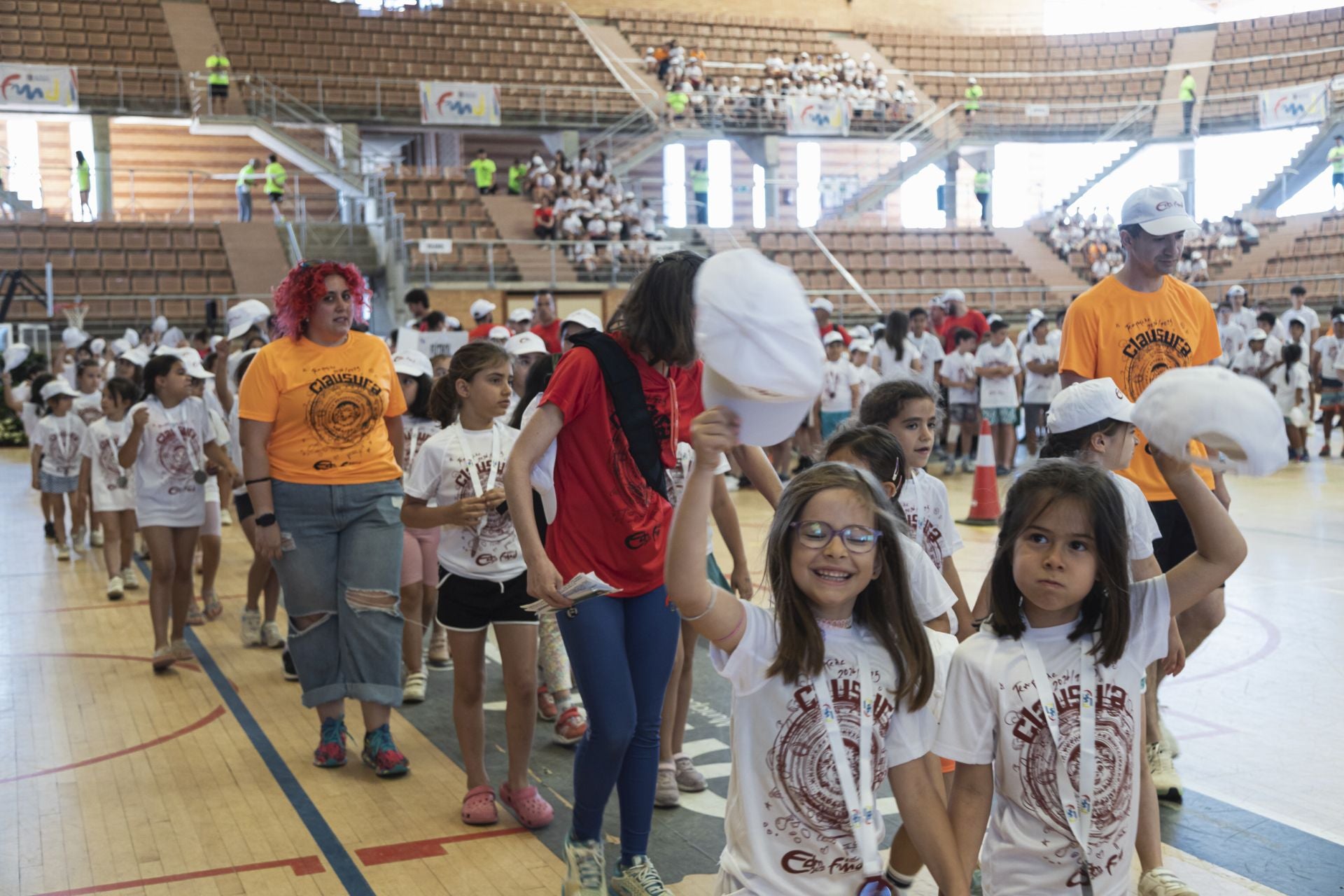 La clausura de las escuelas deportivas de la FMD, en imágenes