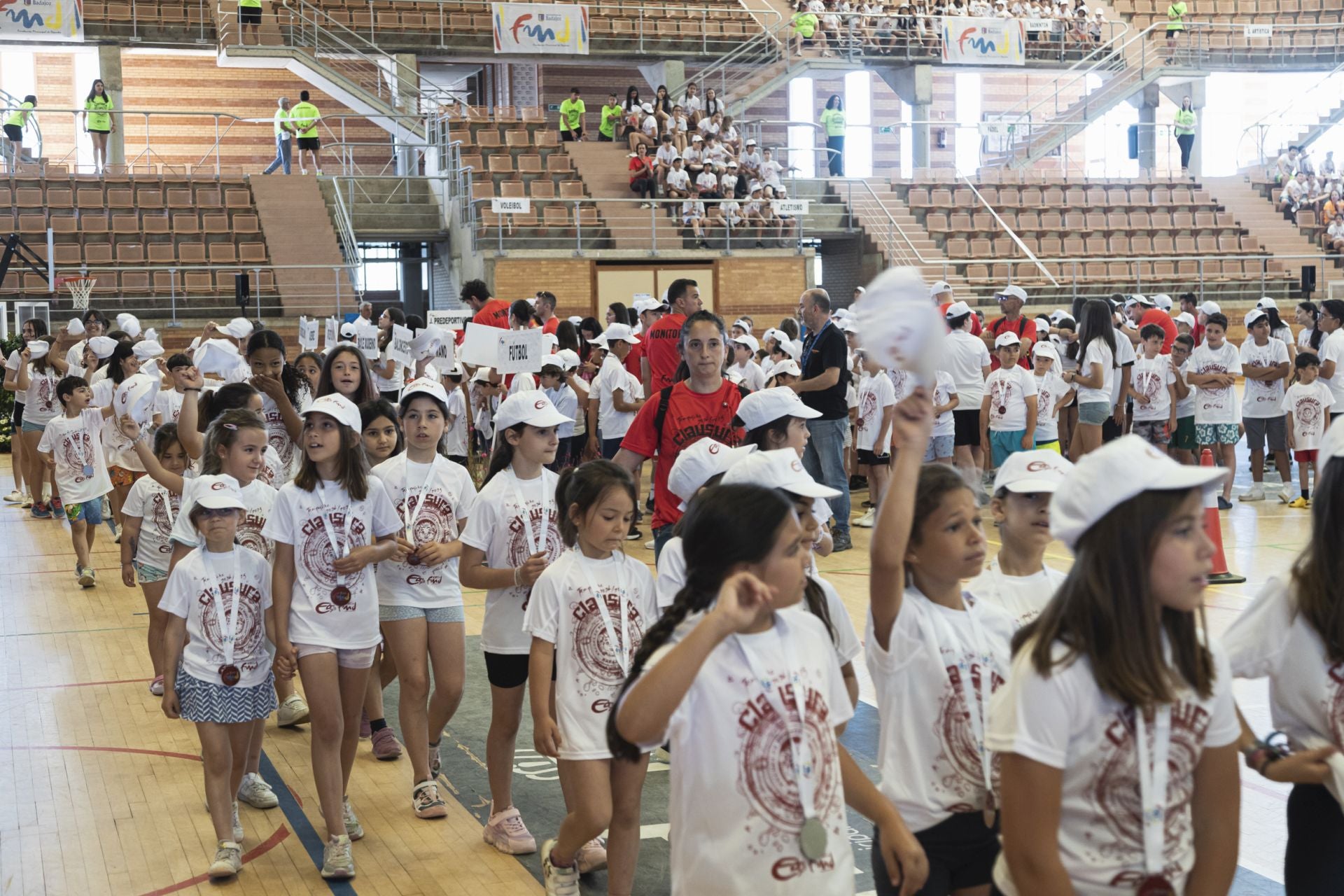 La clausura de las escuelas deportivas de la FMD, en imágenes