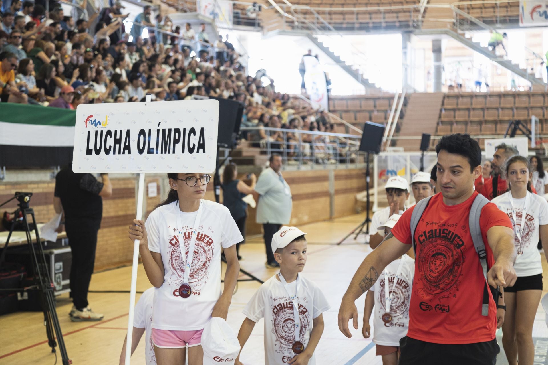 La clausura de las escuelas deportivas de la FMD, en imágenes