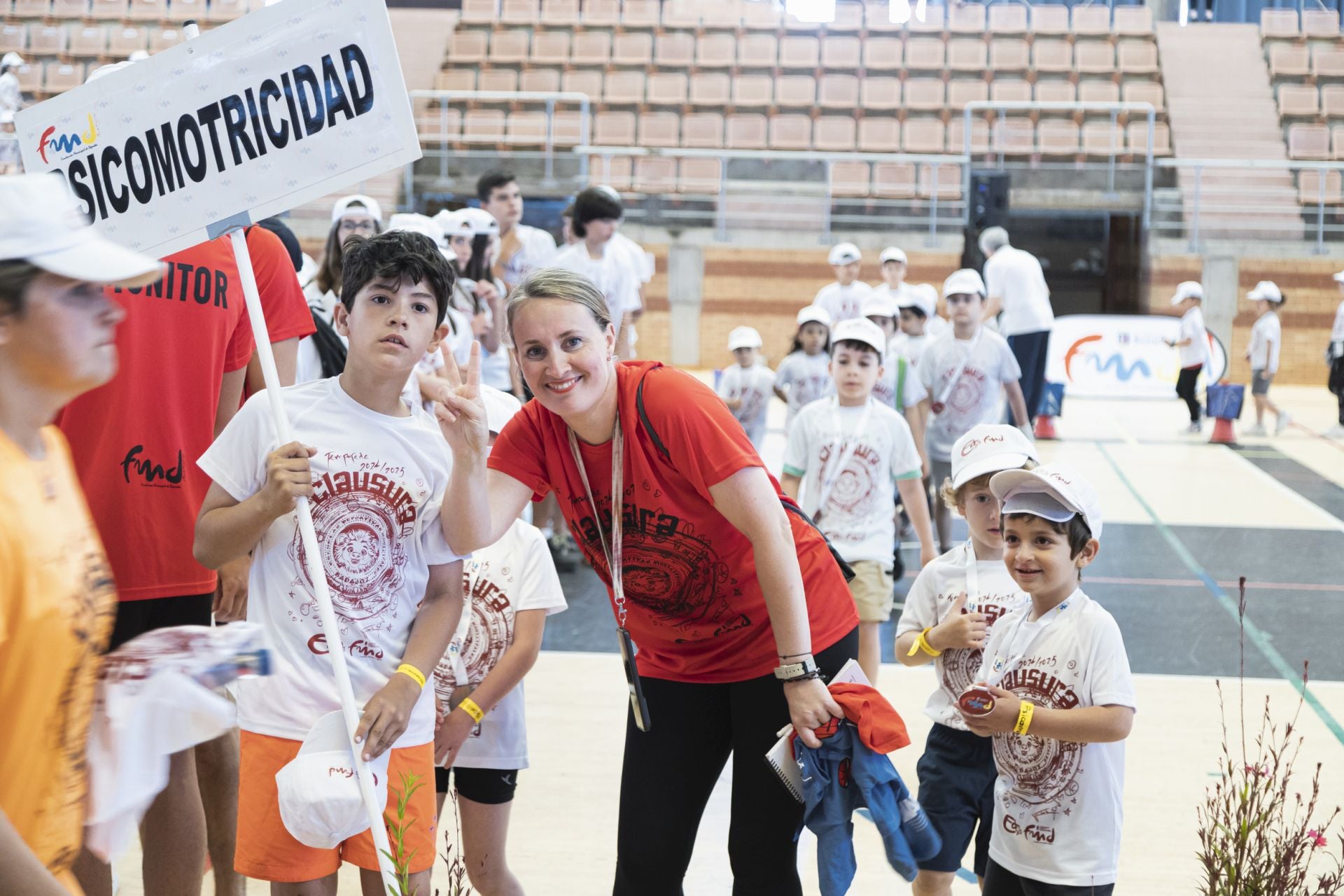 La clausura de las escuelas deportivas de la FMD, en imágenes