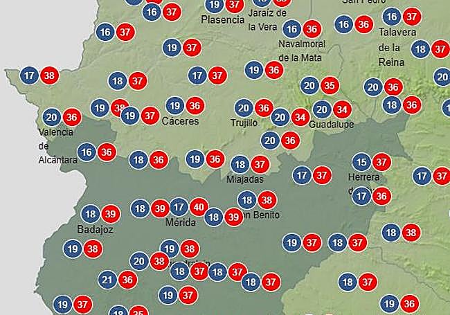 La previsión de la Agencia Estatal de Meterología avanza que se podrían registrar los primeros 40 grados de este 2025.