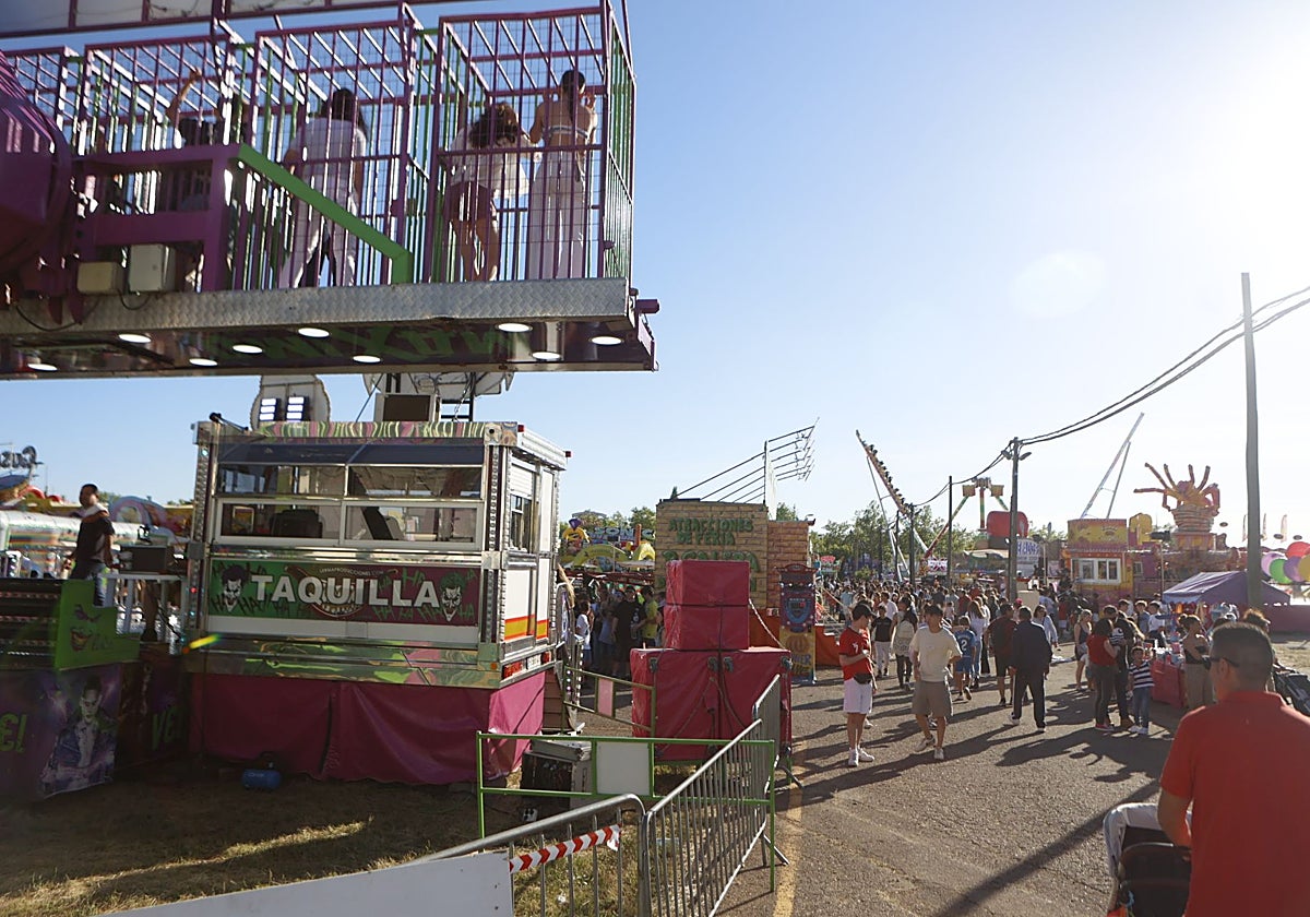 Imagen de la preferia de Cáceres, tomada el pasado viernes por la tarde.