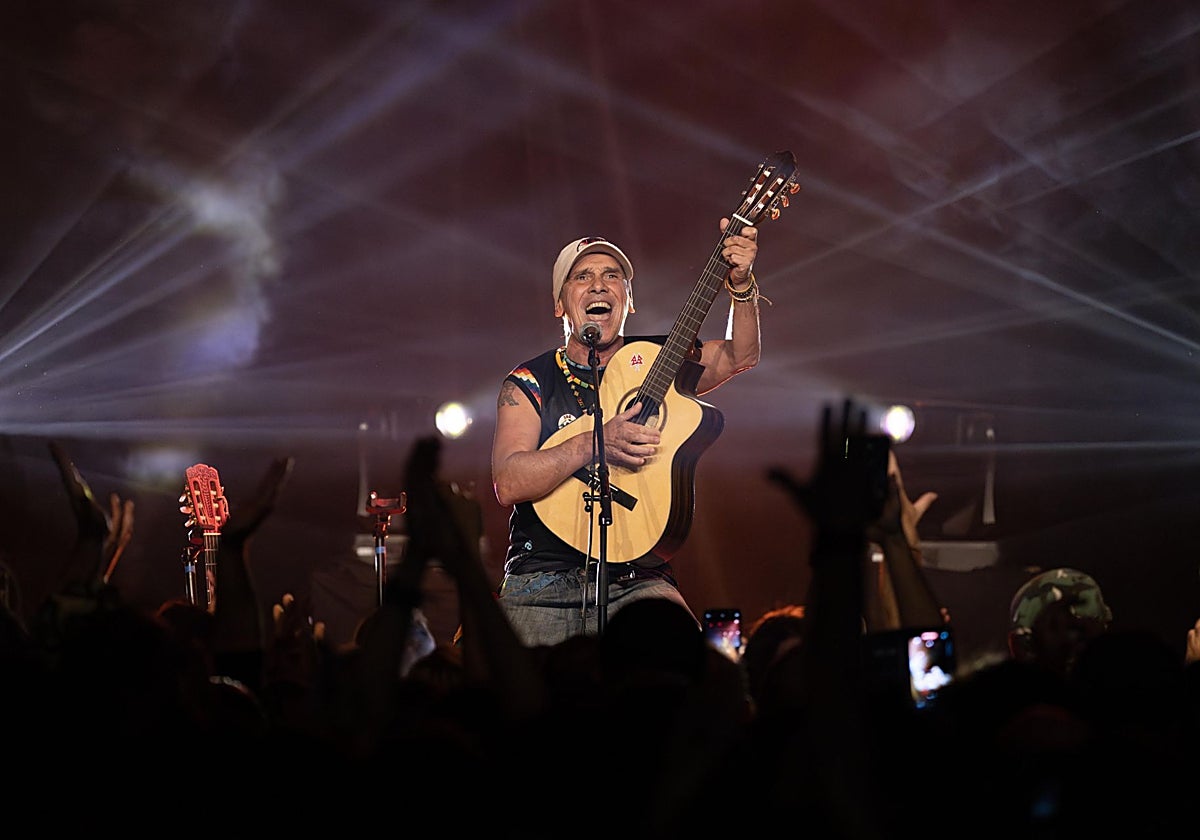 Manu Chao, en un concierto en Francia el verano pasado