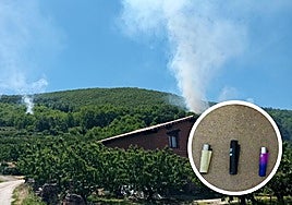 Arrestado por provocar un incendio en un paraje protegido entre Casas del Castañar y Cabrero