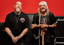 Andras Lutz y Pepe Bao, componentes de O'Funk'illo.