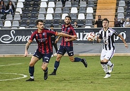Pardo en el partido del Extremadura en el Nuevo Vivero.
