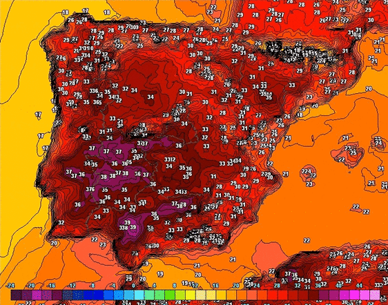 Las máximas alcanzarán los 41 grados y rondarán el récord para un mes de mayo
