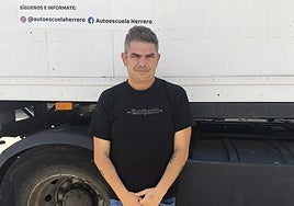 Pedro Herrero, presidente de la Asociación de autoescuelas de Cáceres.