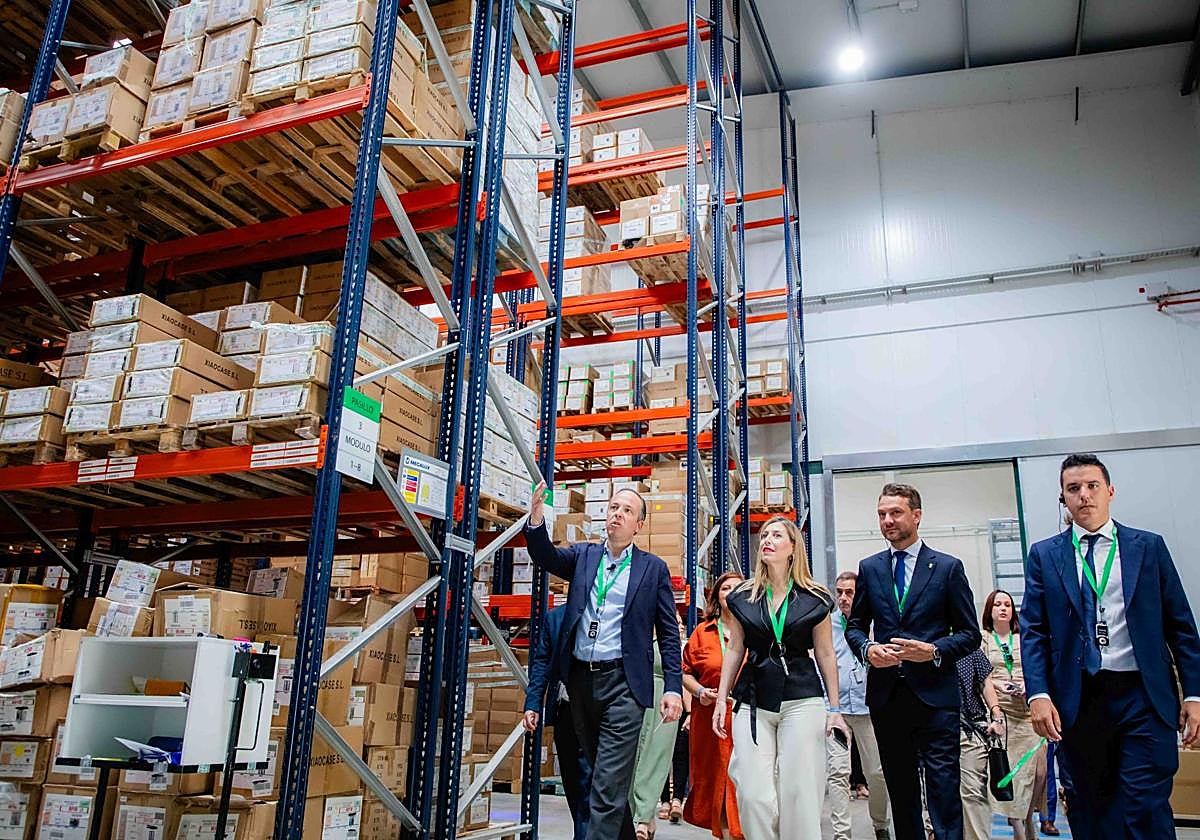 Guardiola, este lunes en Jaraíz.