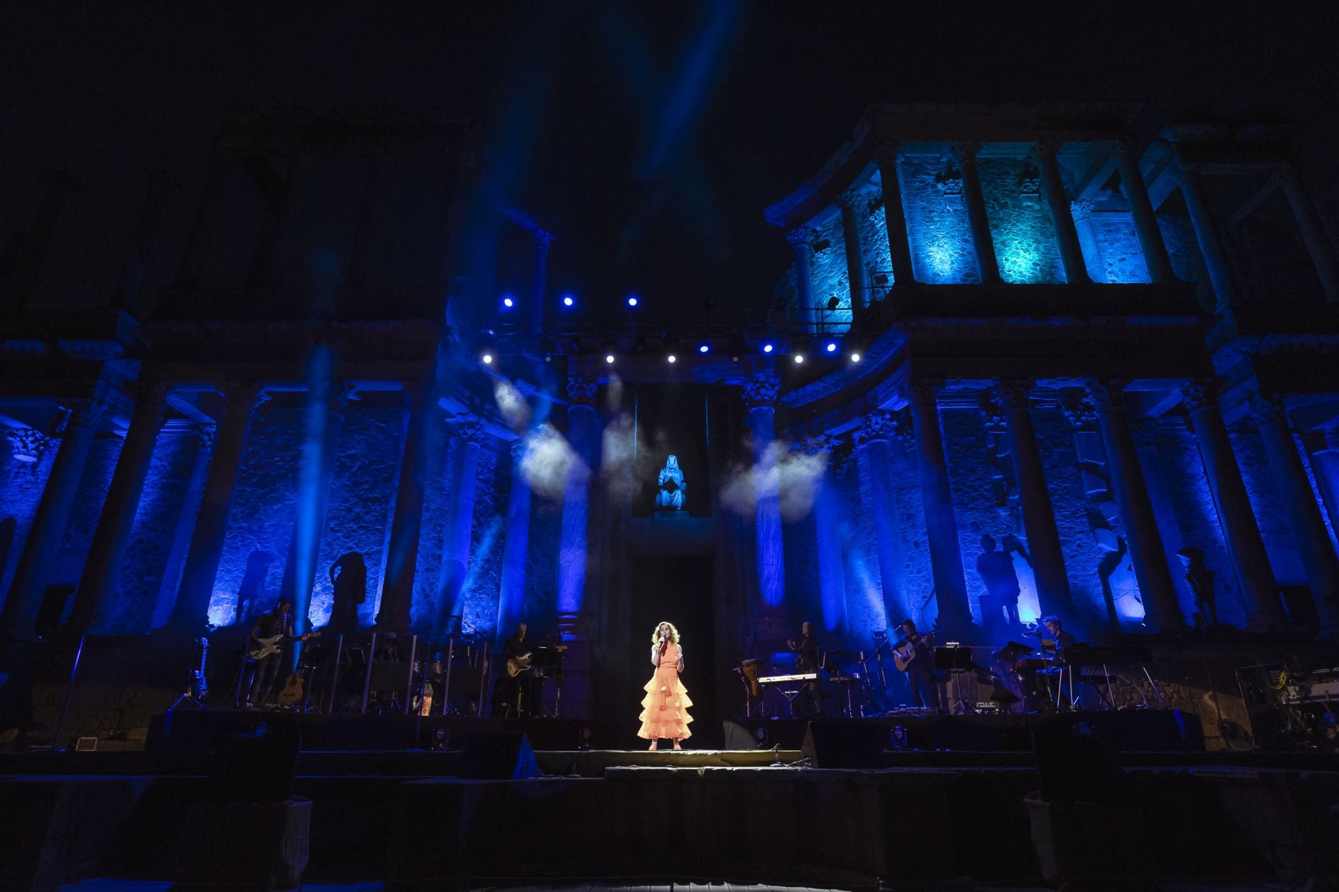 Fotos | Así fue la actuación de Ana Belén en el Teatro Romano