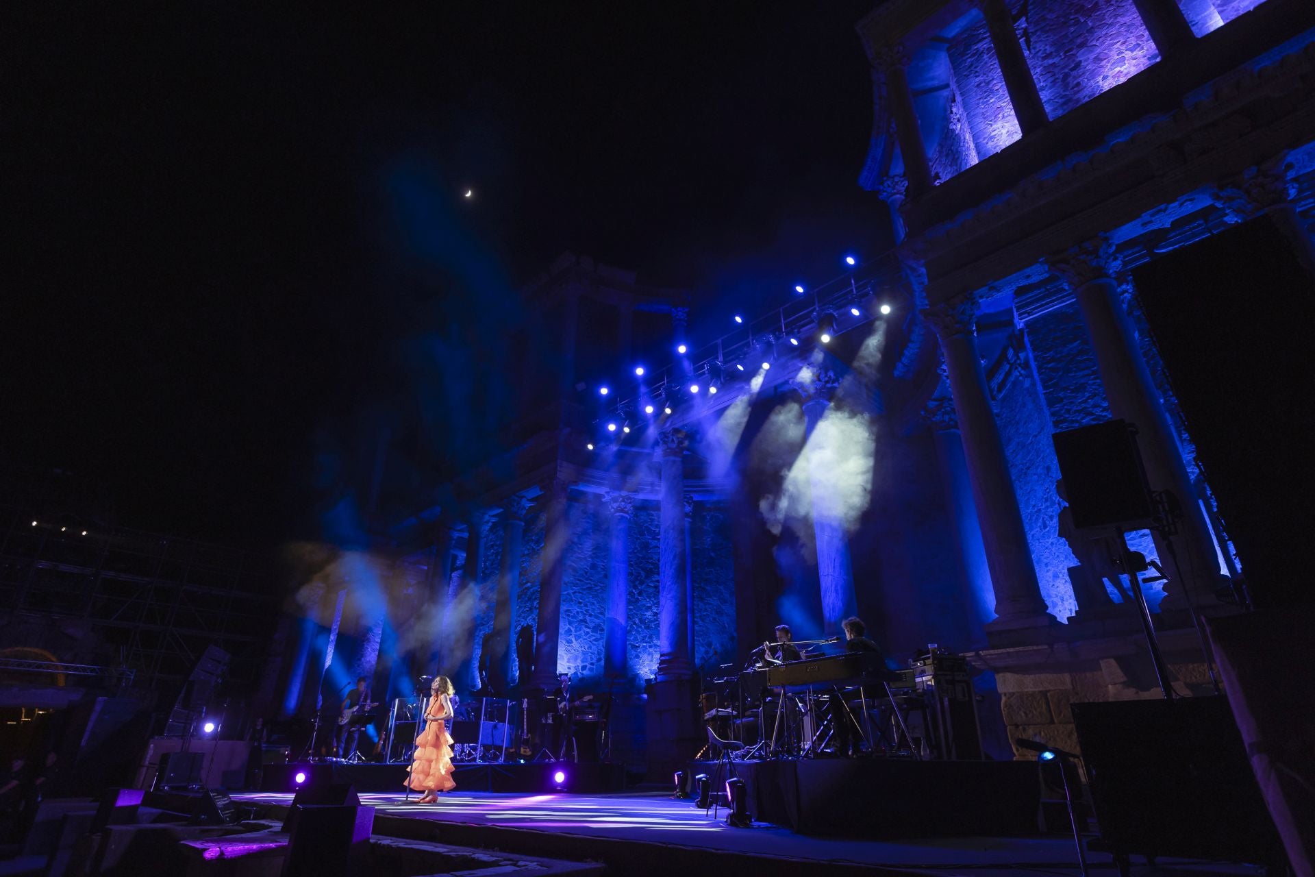 Fotos | Así fue la actuación de Ana Belén en el Teatro Romano