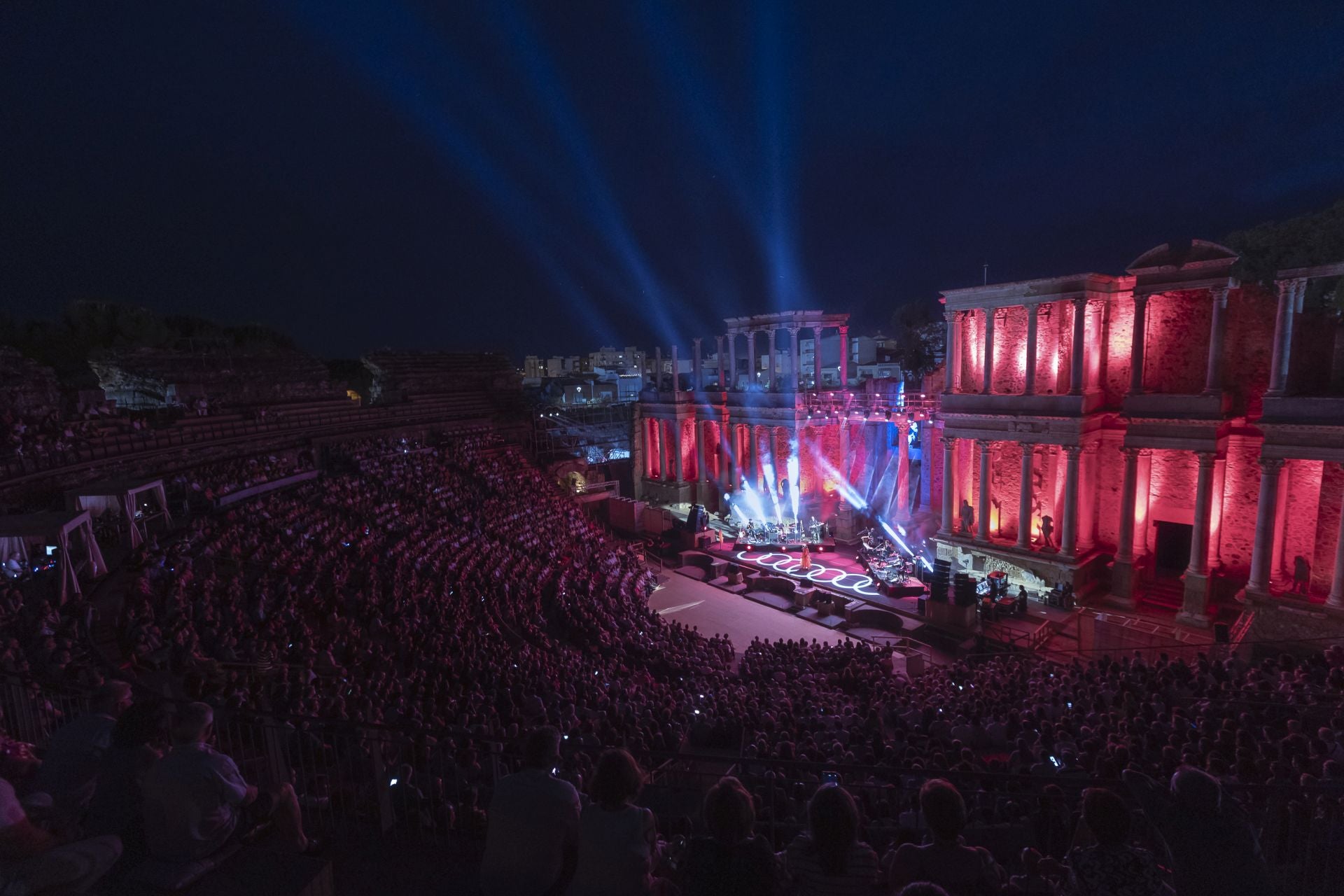 Fotos | Así fue la actuación de Ana Belén en el Teatro Romano